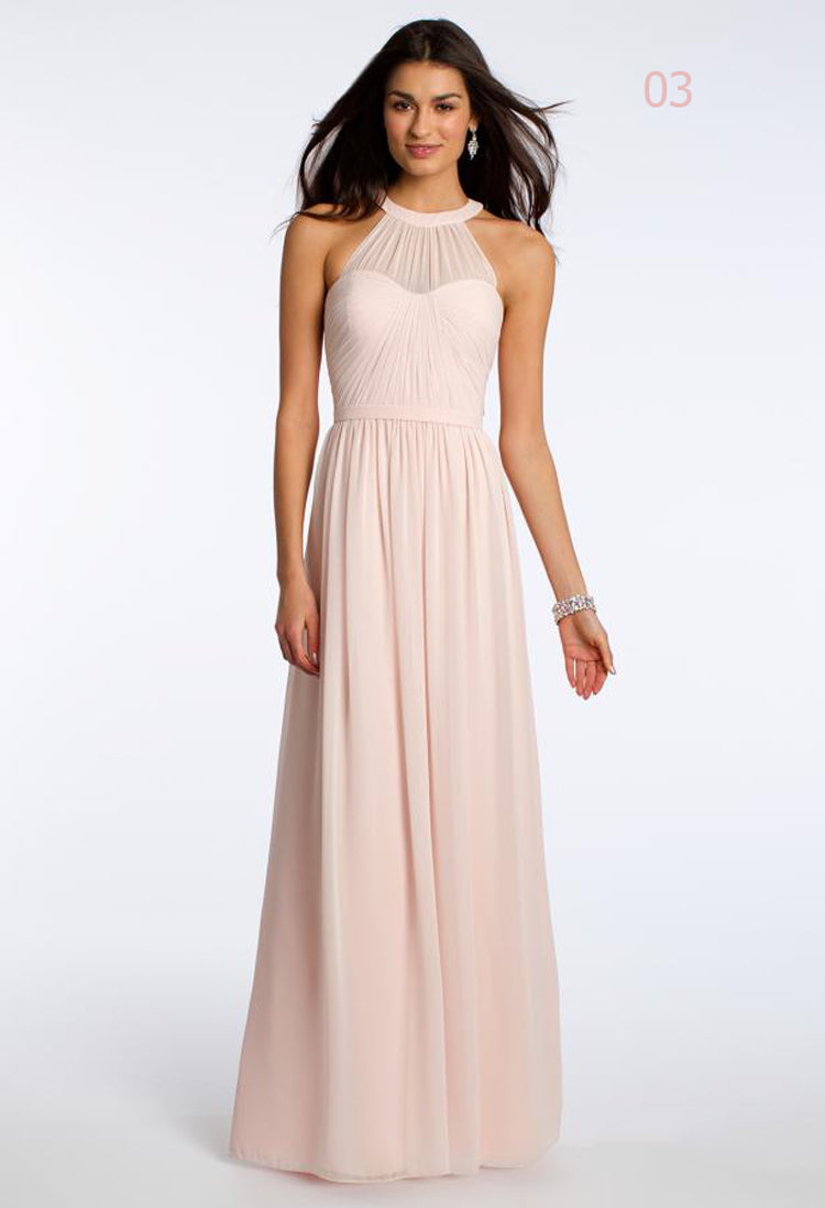 Fashionable Western Bridesmaid Dress