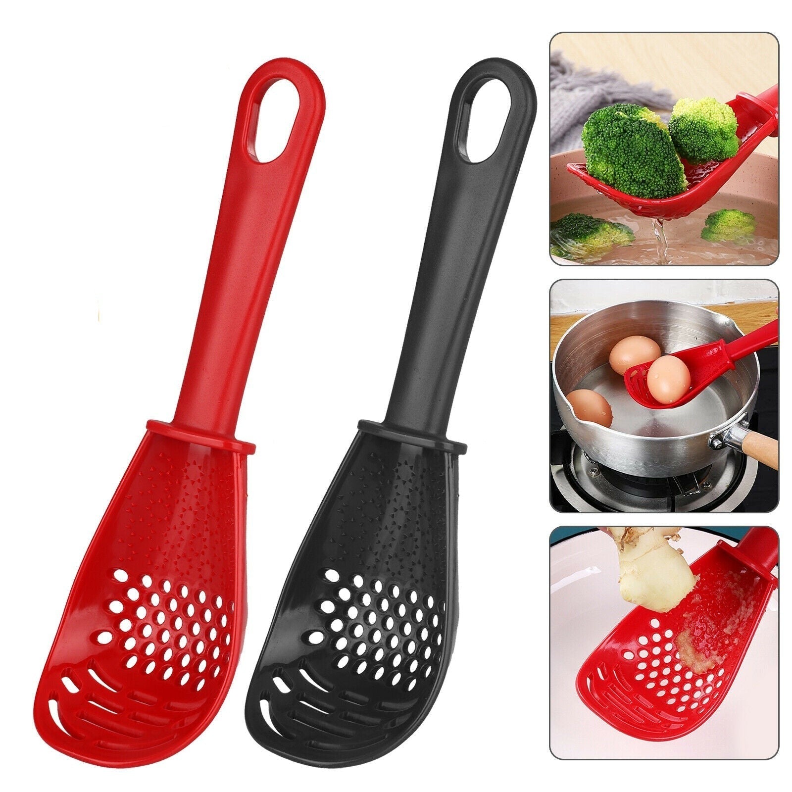 2PCS Kitchen Cooking Spoon Tool