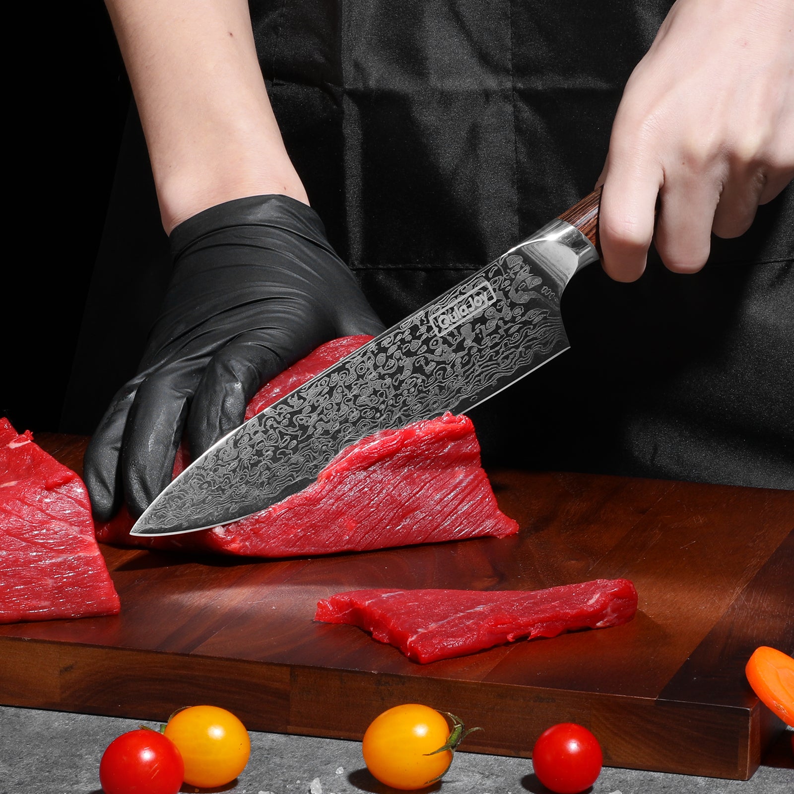 High Carbon German Steel Cooking Knives