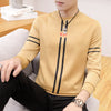 mens printed long-sleeved T-shirt