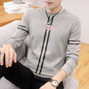 mens printed long-sleeved T-shirt