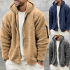 Men's Autumn And Winter Fleece Hooded Jackets