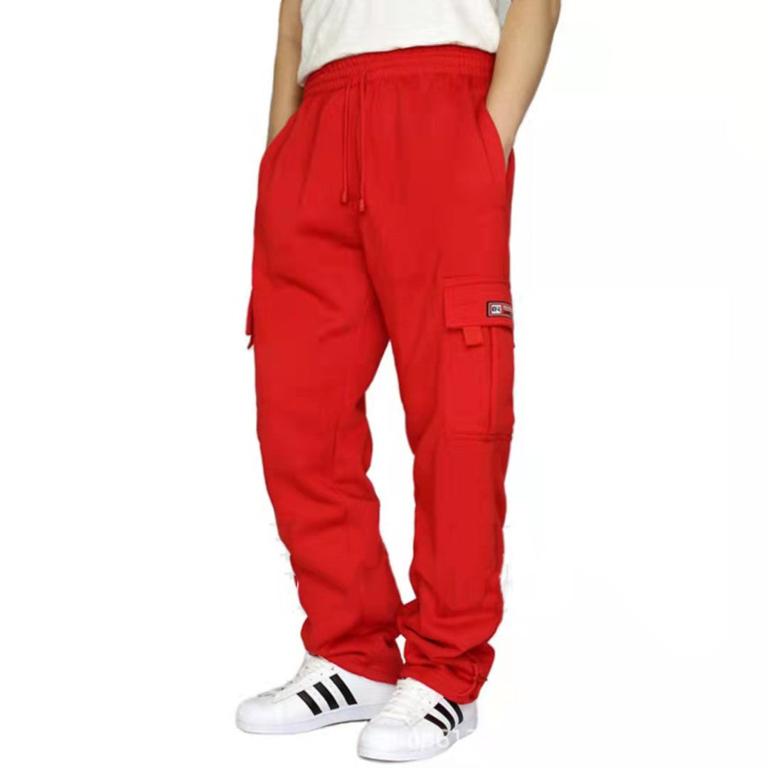 Men Stretch Elastic Waist Pants