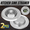 2pcs Kitchen Sink Strainer