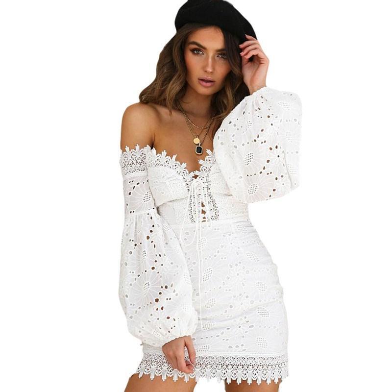 Women's Lace Lycra Dress