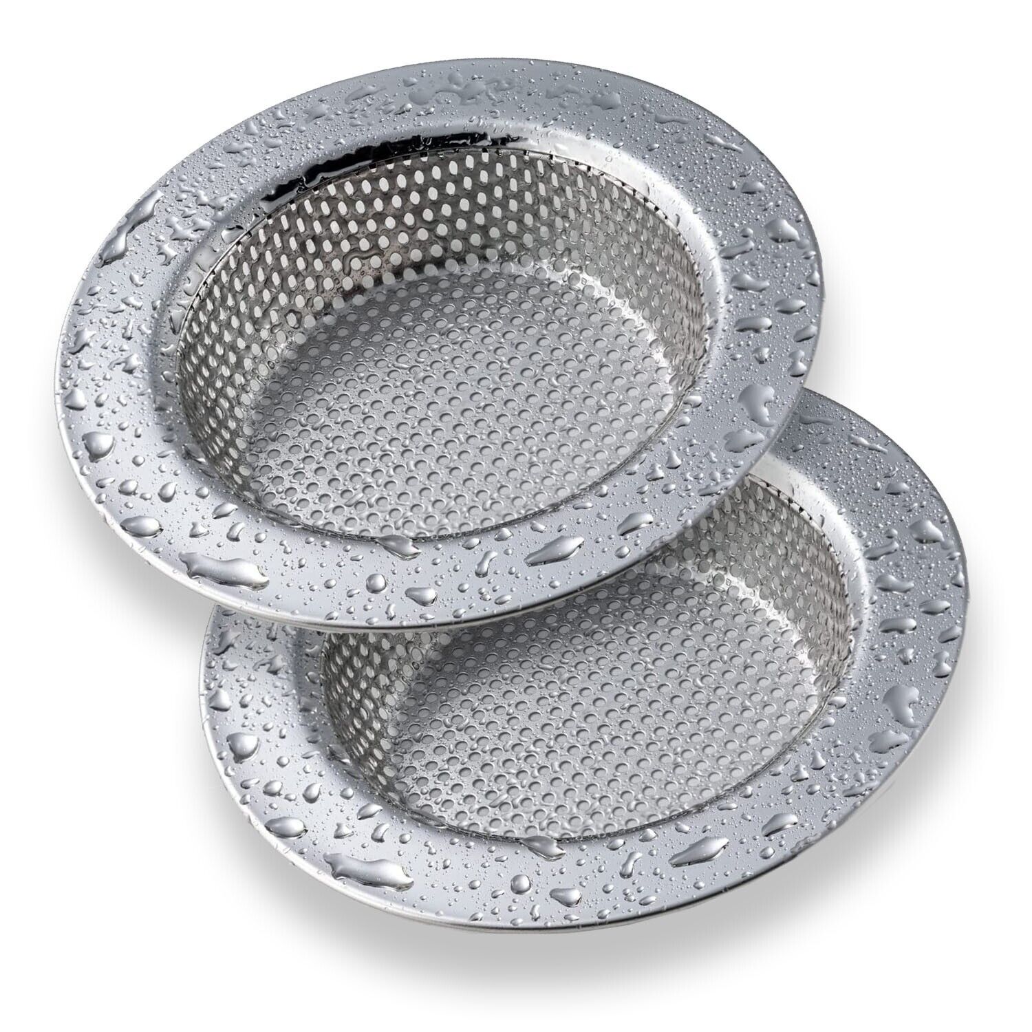 2pcs Kitchen Sink Strainer