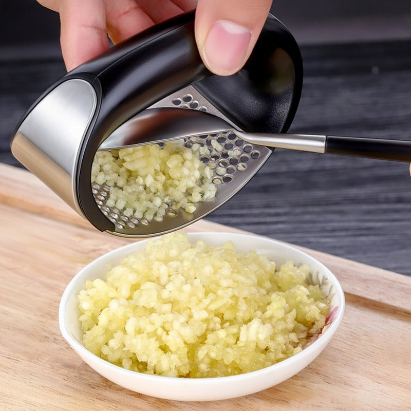 Anual Stainless Steel Garlic Press Manual Garlic Mincer