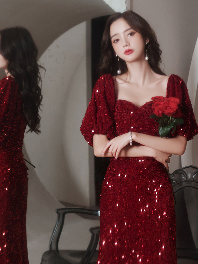 Toast Bridal Red Dress