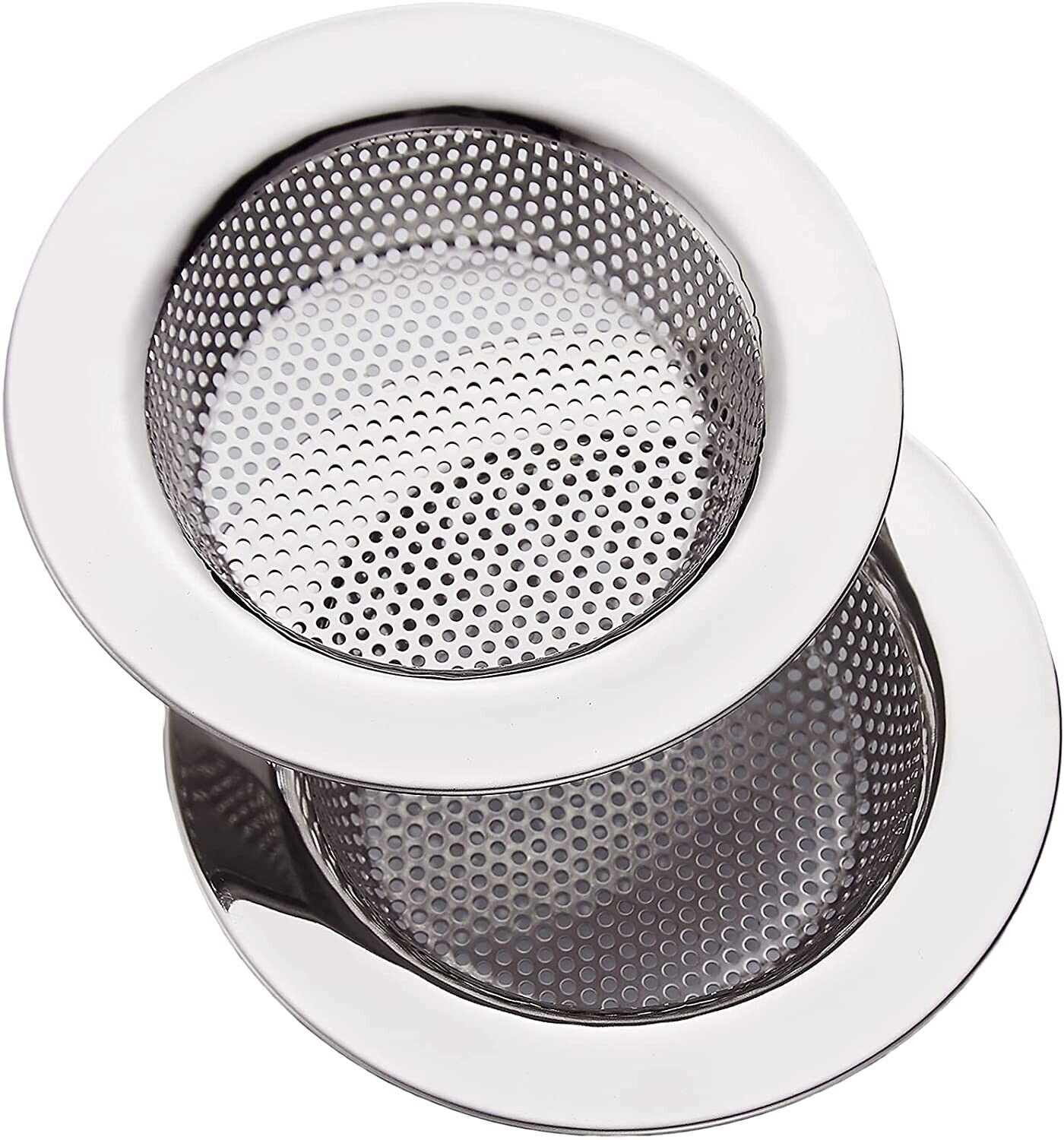 2pcs Kitchen Sink Strainer