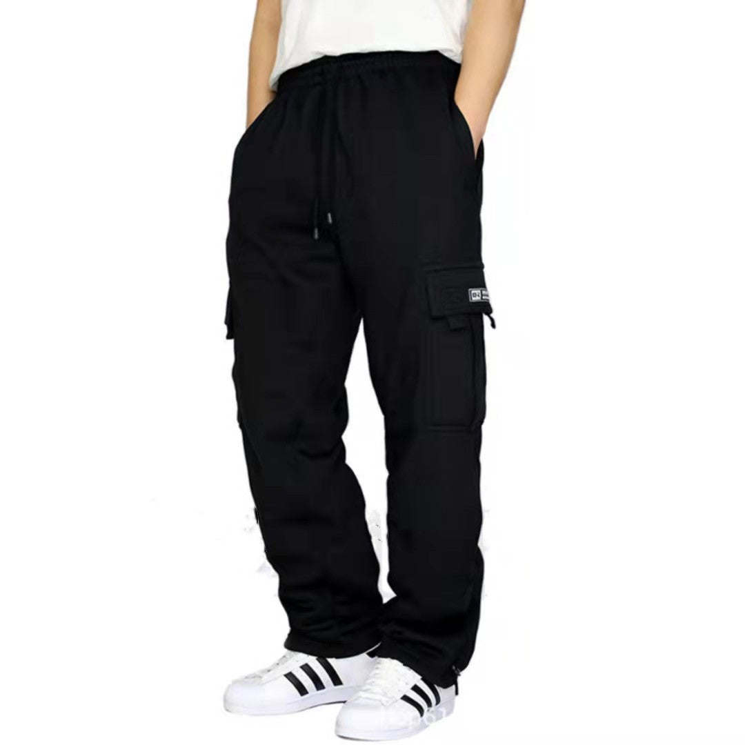 Men Stretch Elastic Waist Pants