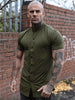 Fitness Clothing Cotton Tops Short