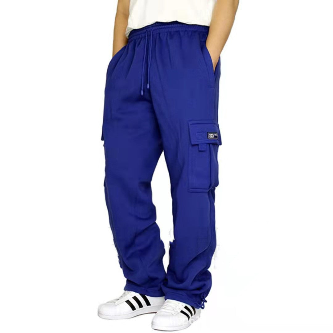 Men Stretch Elastic Waist Pants