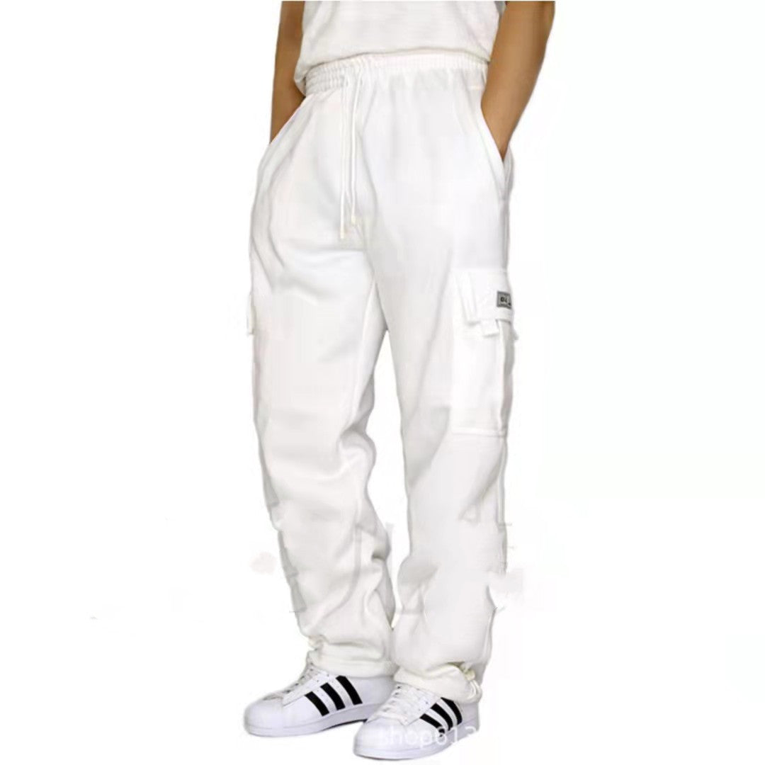 Men Stretch Elastic Waist Pants