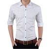 2023 Fashion Male Shirt Long-Sleeves