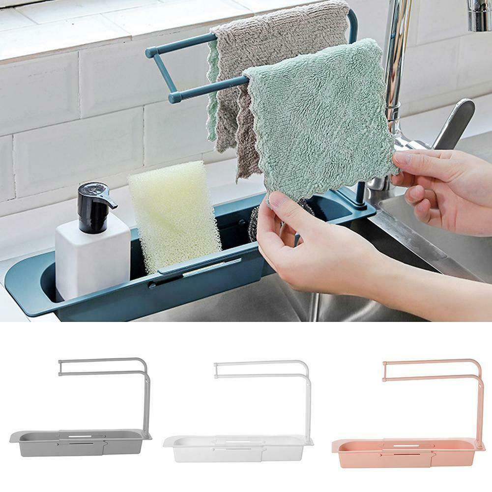 Expandable Drain Kitchen Sponge Basket