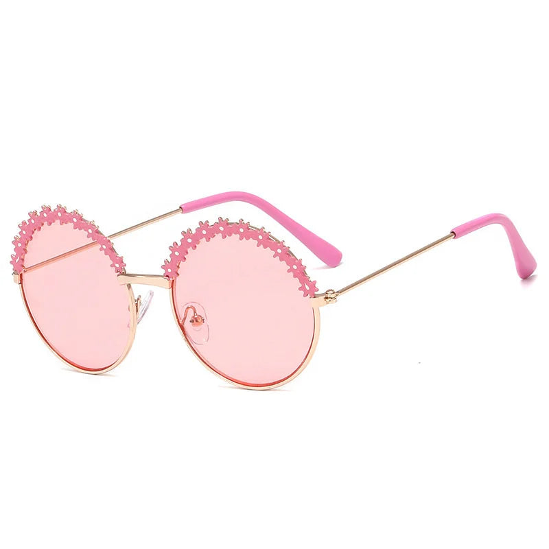 flower fashion New Sunglasses