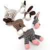 Pet Donkey Shape Corduroy Chew Toy