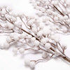 1Pcs Artificial White Berries Stems