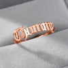 Custom Old English Name Ring