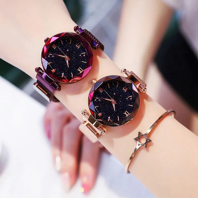 Luxury Starry Sky Women Watches