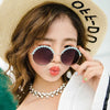 flower fashion New Sunglasses