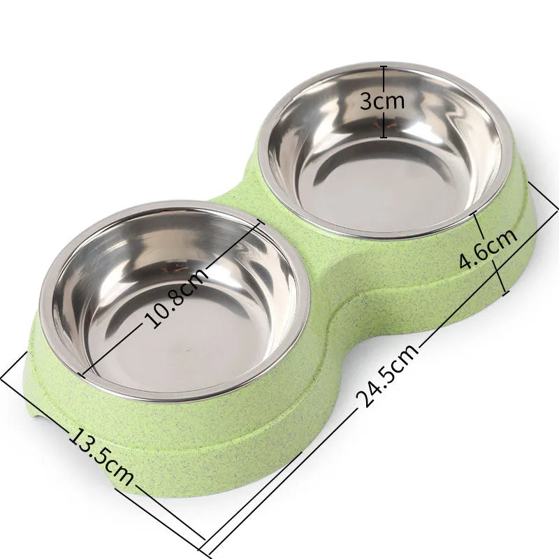 Pet Double Bowls