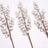 1Pcs Artificial White Berries Stems