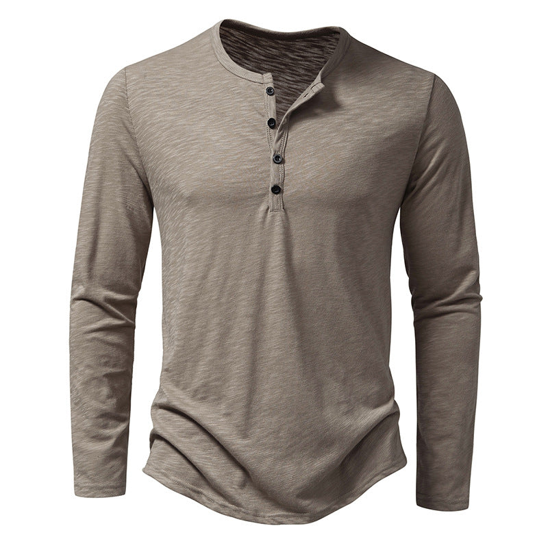 Mens Clothing Long Sleeve T-shirt