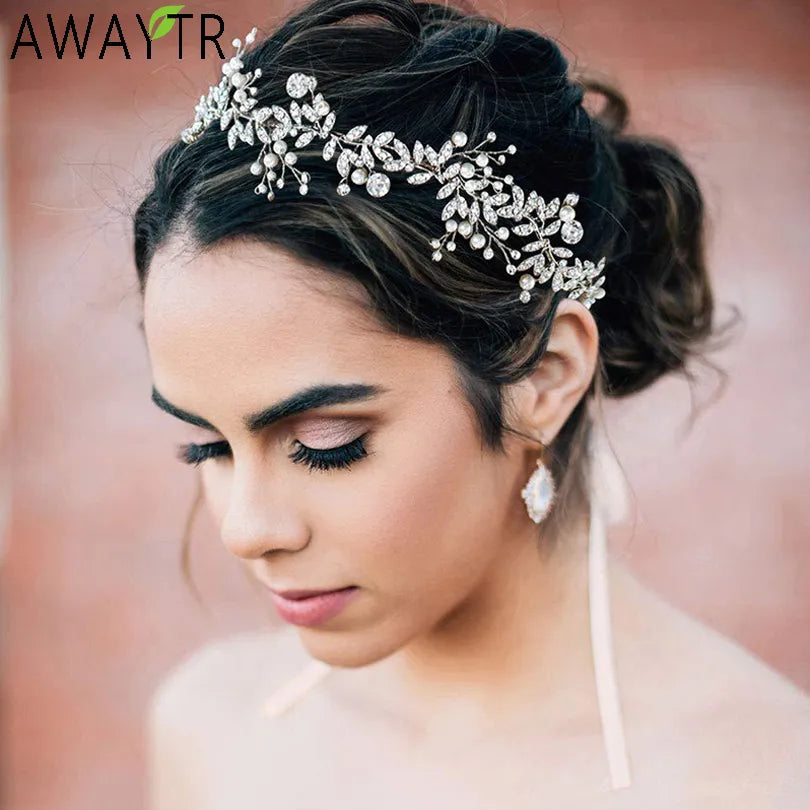 Crystal Flower Headband