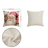 Santa Claus Snowman Pillowcase