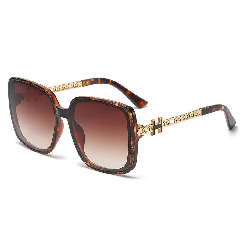 fashion large frame personalized  sunglasses