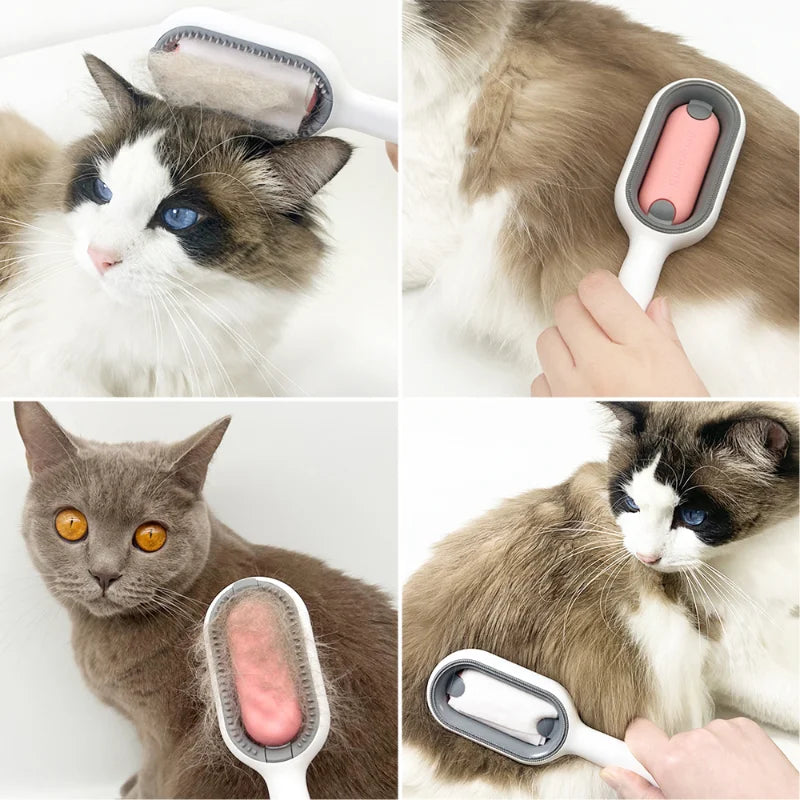 2 In 1 Pet Deshedding Brush