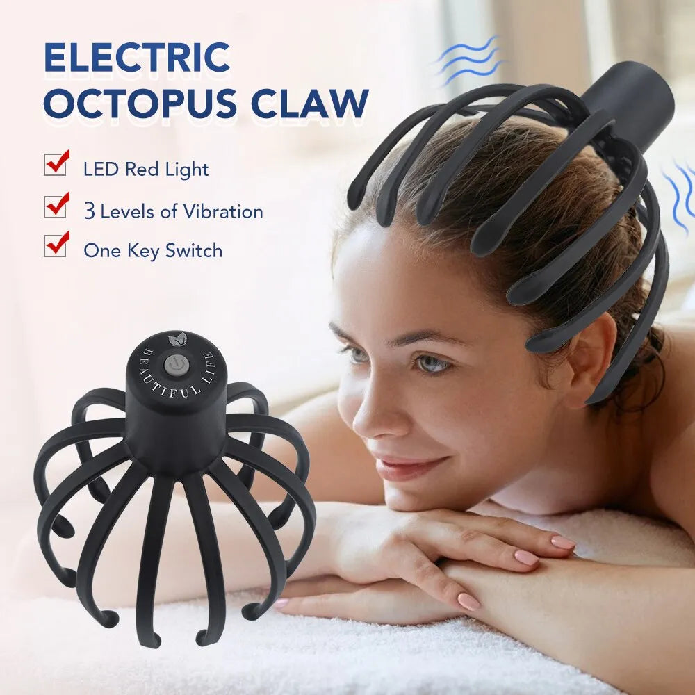 Electric Octopus Claw Scalp Massager