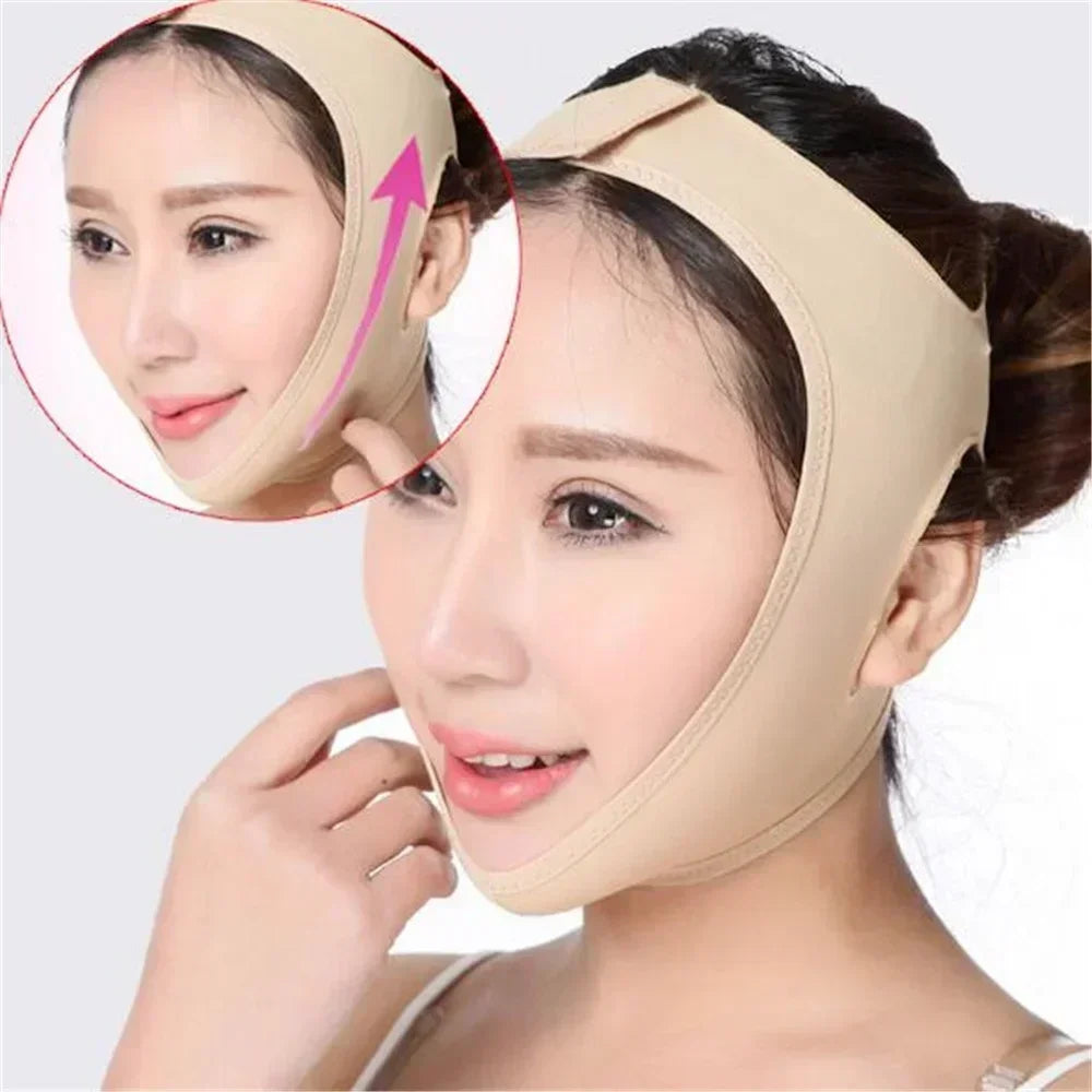 V Line Elastic Face Slimming Bandage