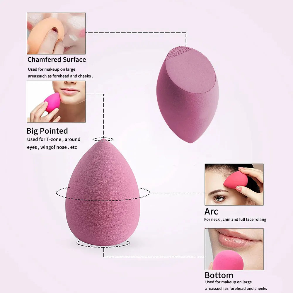 4/8pcs Makeup Sponge