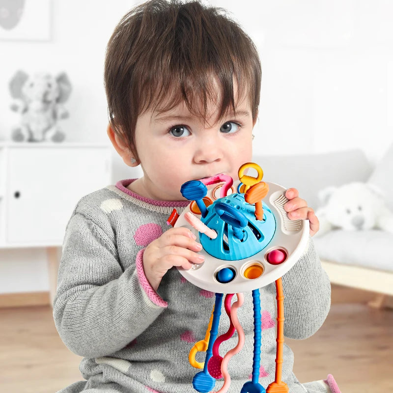 Baby Montessori Pull String Toys