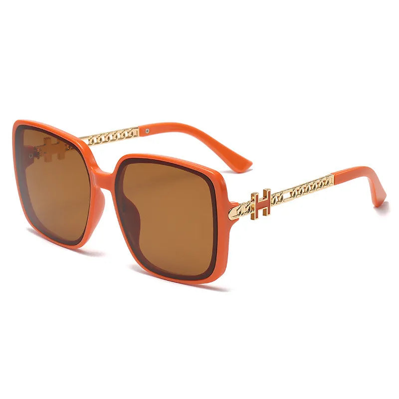 fashion large frame personalized  sunglasses