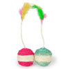 Cat Sisal Scratching Ball Interactive Toy