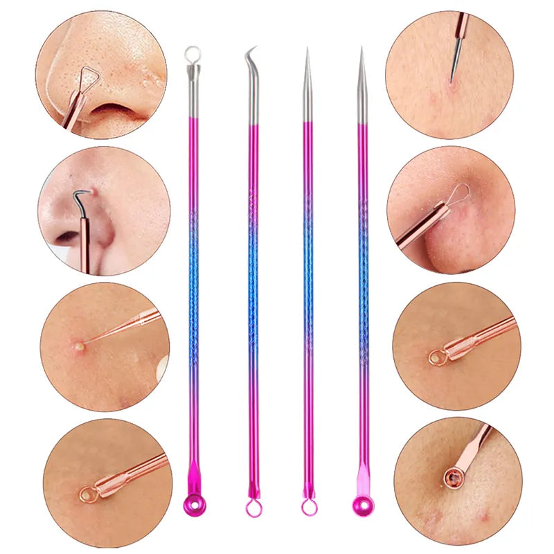 4PCS Acne Blackhead  Blemish Remover