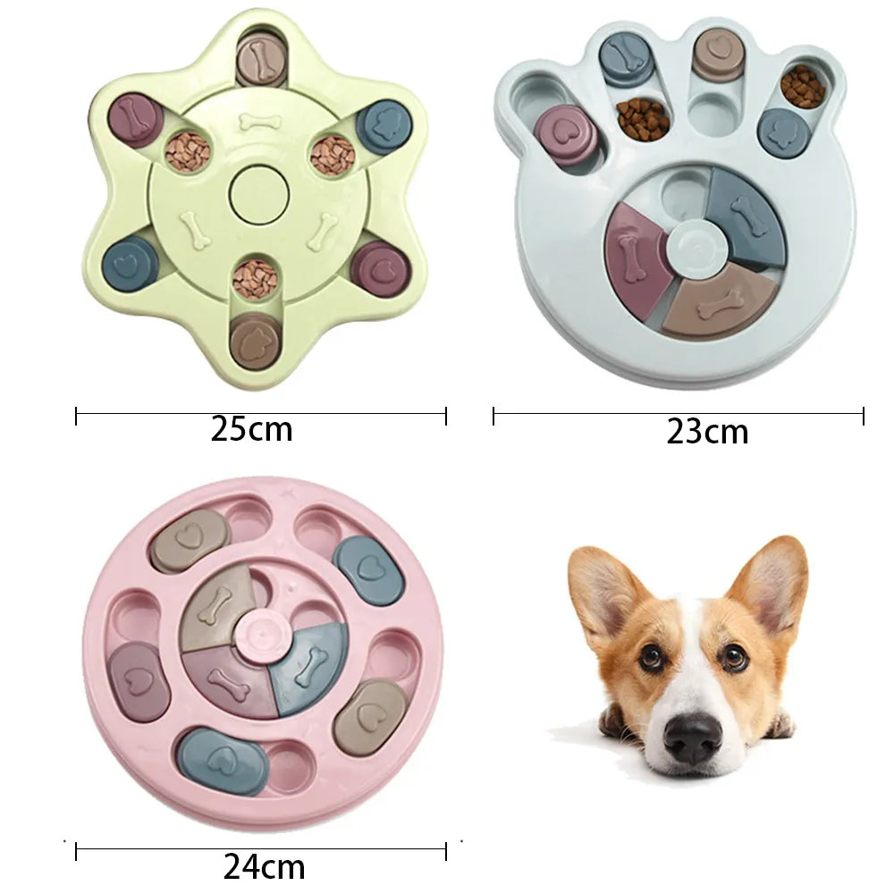 Dog Slow Feeder Puzzle Toys