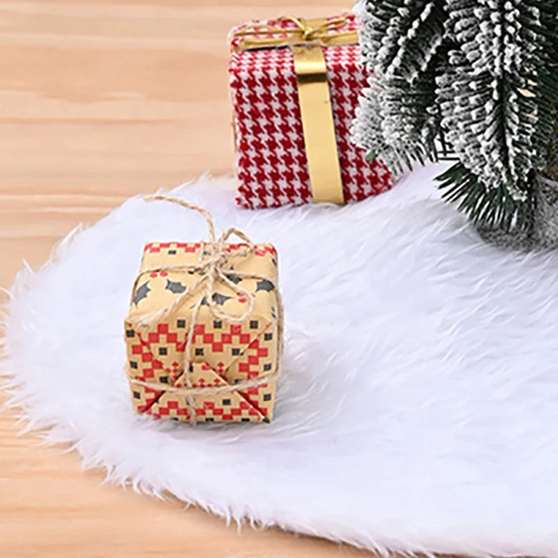 15 inch 38 cm Plush Christmas Tree Skirt