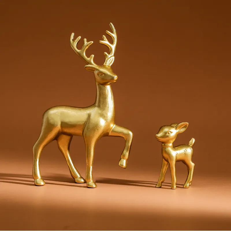 Room Decor Mother Deer Cute Kids Sculptures