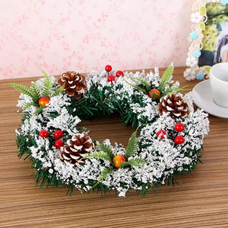 Christmas Door Artificial Hanging Wreath