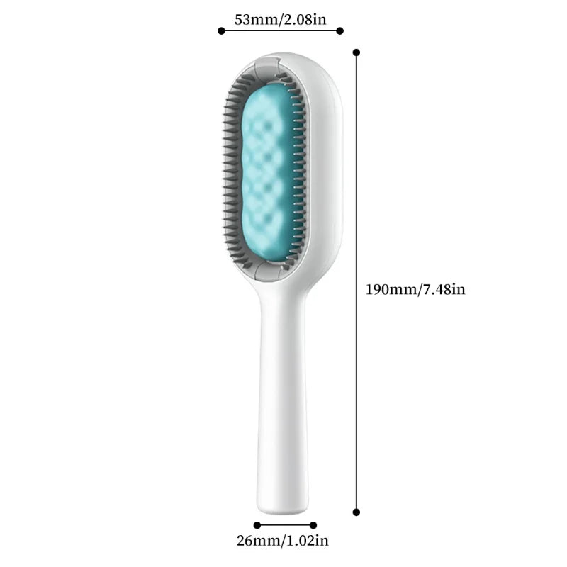 2 In 1 Pet Deshedding Brush