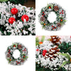 Christmas Door Artificial Hanging Wreath