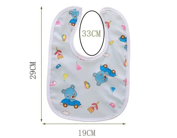 10PC Newborn Baby Cotton Gauze Bibs