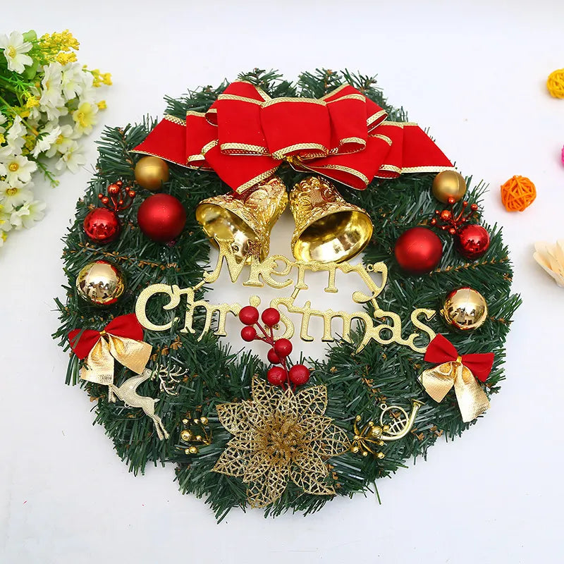 Wall Door Christmas Decorations  Wreath