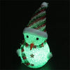 LED Snowman Santa Claus Ornament