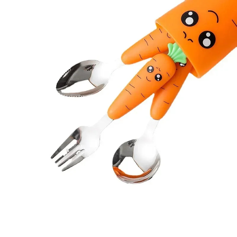 Baby Feeding Utensils Fork Spoon