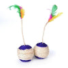 Cat Sisal Scratching Ball Interactive Toy